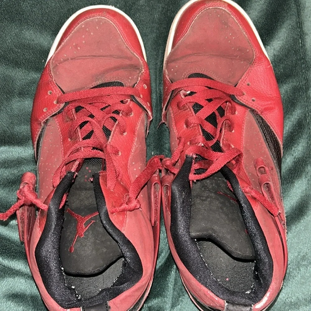Jordan Flight 45 Red Shoes- Size‎ 10